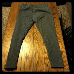 Fleece Gray Leggings
